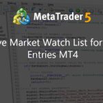 Attractive Market Watch List for Potential Entries MT4 - script for MetaTrader 4