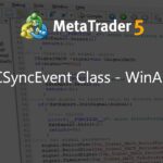 CSyncEvent Class - WinApi - library for MetaTrader 4