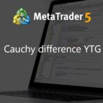 Cauchy difference YTG - indicator for MetaTrader 5