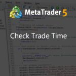 Check Trade Time - expert for MetaTrader 4