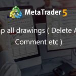 Clean up all drawings ( Delete All Object Comment etc ) - script for MetaTrader 5