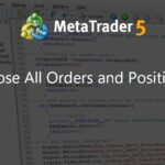 Close All Orders and Positions - script for MetaTrader 5