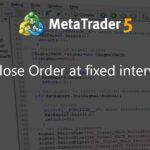 Close Order at fixed interval - expert for MetaTrader 4