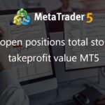 Display open positions total stoploss and takeprofit value MT5 - expert for MetaTrader 5