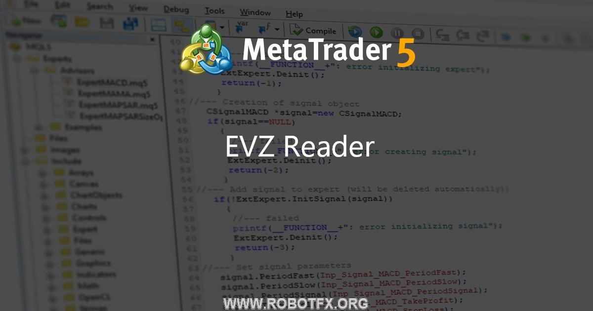 EVZ Reader - script for MetaTrader 5