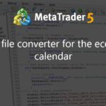 HTML file converter for the economic calendar - script for MetaTrader 5