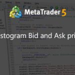 Histogram Bid and Ask prices - indicator for MetaTrader 5