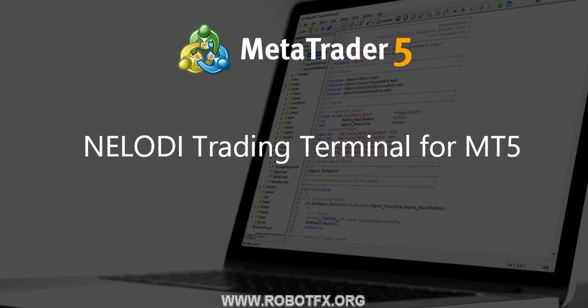 NELODI Trading Terminal for MT5 - library for MetaTrader 5