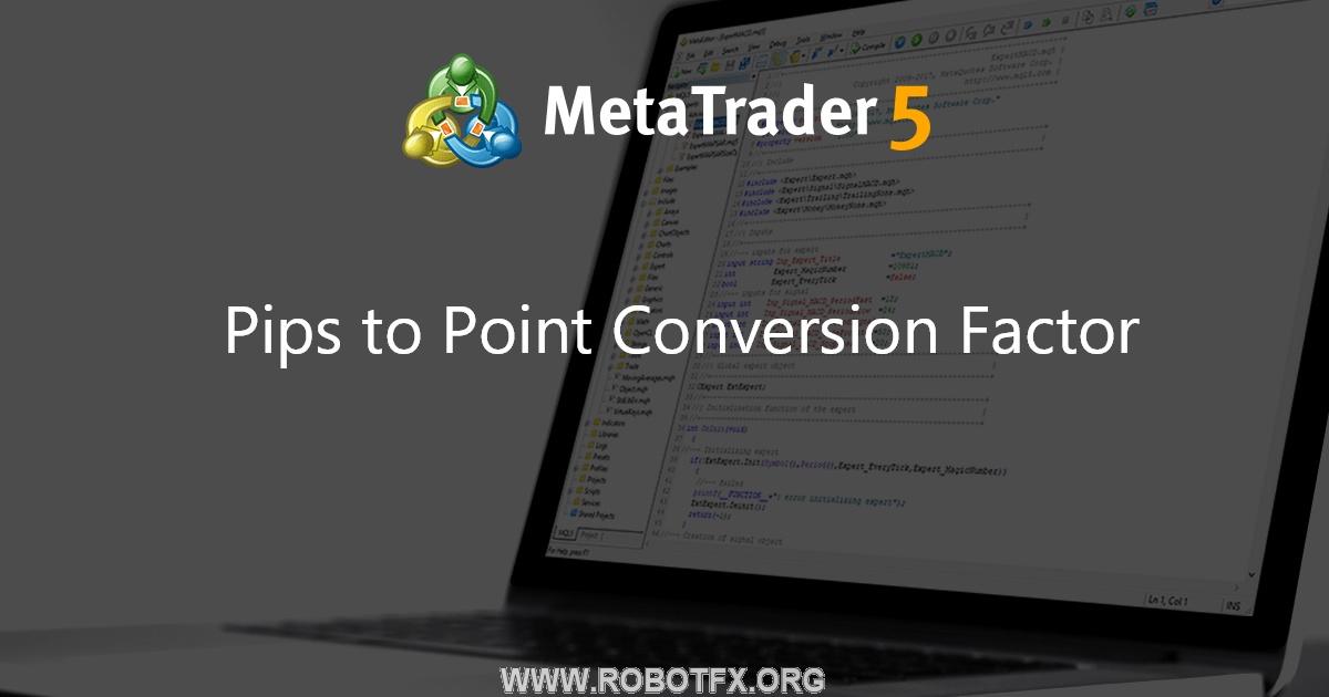 Pips to Point Conversion Factor - library for MetaTrader 4