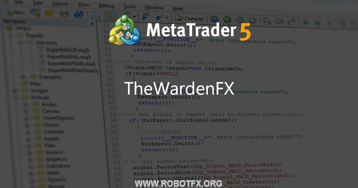 TheWardenFX - expert for MetaTrader 4