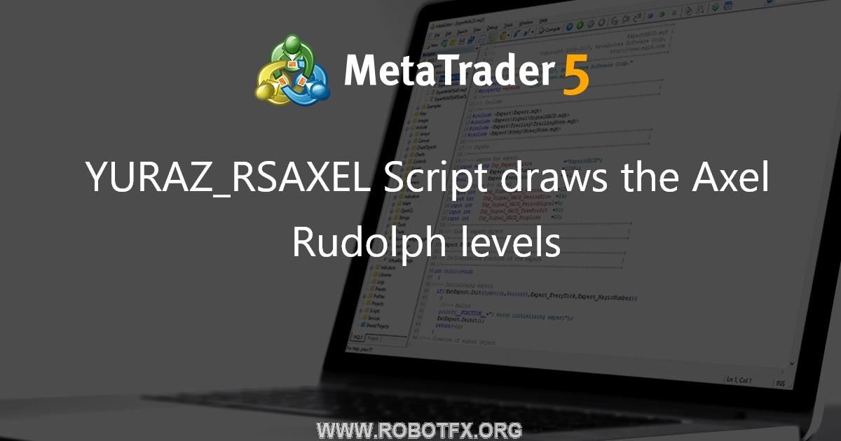 YURAZ_RSAXEL Script draws the Axel Rudolph levels - script for MetaTrader 5