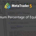 Maximum Percentage of Equity Risk - library for MetaTrader 5