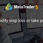 Modify stop loss or take profit - script for MetaTrader 4