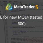 MySQL for new MQL4 (tested in build 600) - library for MetaTrader 4