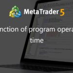 The function of program operation by time - library for MetaTrader 4