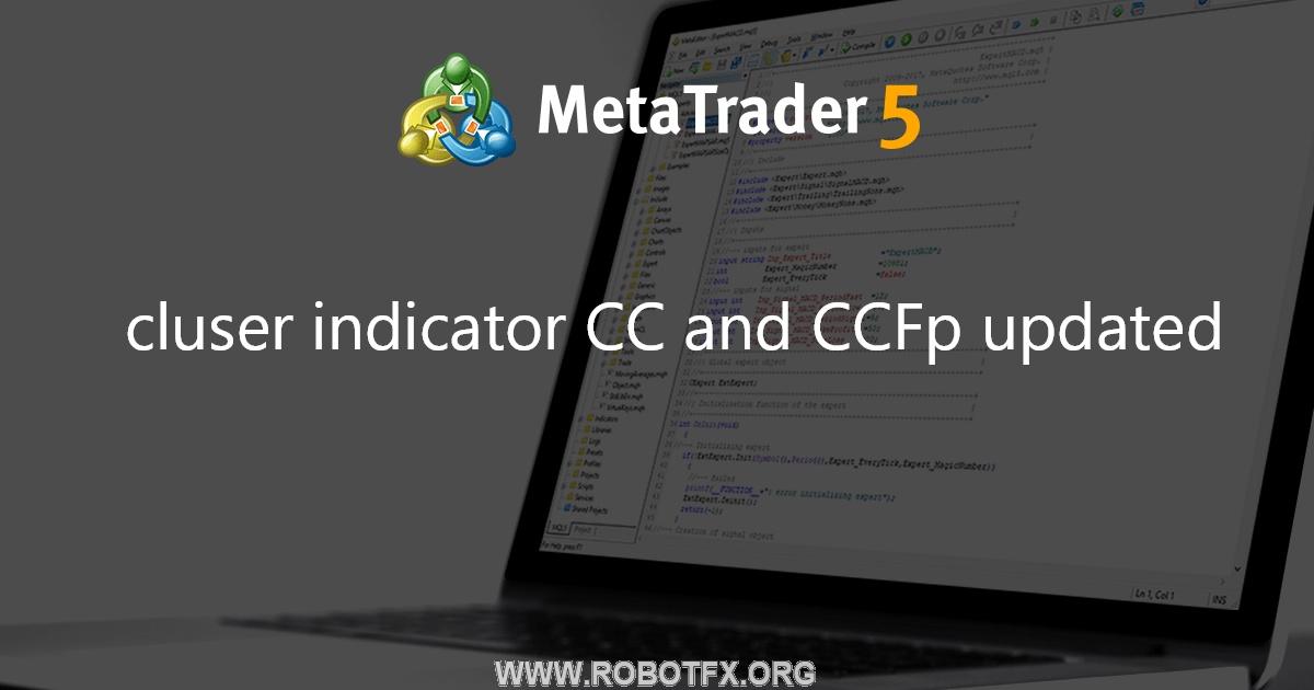 cluser indicator CC and CCFp updated - indicator for MetaTrader 4