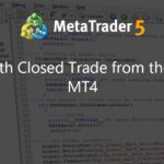 Get Nth Closed Trade from the end in MT4 - expert for MetaTrader 4